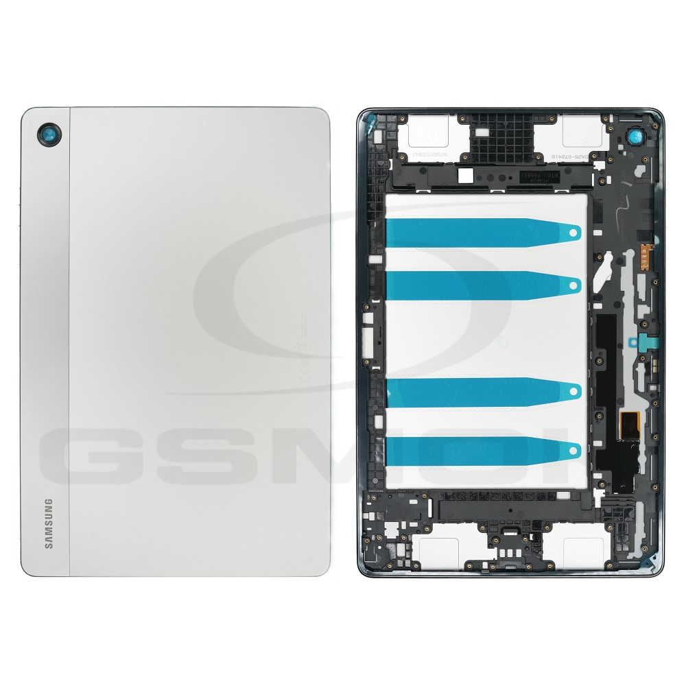 KLAPKA BATERII OBUDOWA SAMSUNG X210 GALAXY TAB A9 PLUS WIFI SREBRNA GH81-24766A ORYGINAŁ SERVICE PACK