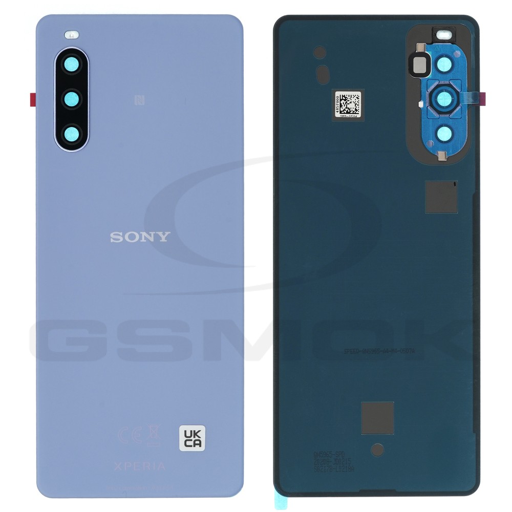 KLAPKA BATERII / OBUDOWA SONY XPERIA 10 IV DUAL A5047159A LAWENDOWA ORYGINAŁ SERVICE PACK
