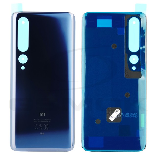 KLAPKA BATERII / OBUDOWA XIAOMI MI 10 5G SZARA 550500007M1L ORYGINAŁ SERVICE PACK
