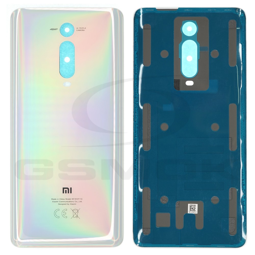 KLAPKA BATERII / OBUDOWA XIAOMI MI 9T / MI 9T PRO BIAŁA 55050000031Q ORYGINAŁ SERVICE PACK