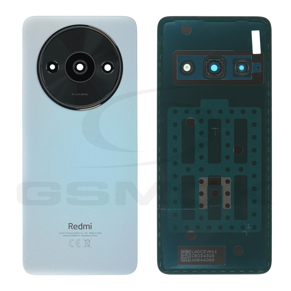 KLAPKA BATERII / OBUDOWA XIAOMI MI A3 5600050C3Y00 NIEBIESKA ORYGINAŁ SERVICE PACK
