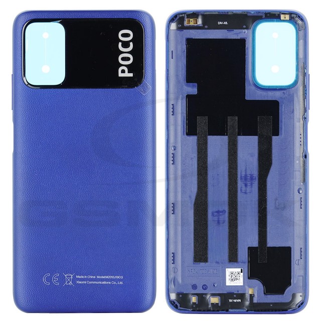 KLAPKA BATERII / OBUDOWA XIAOMI POCO M3 NIEBIESKA 55050000Q79X ORYGINAŁ SERVICE PACK