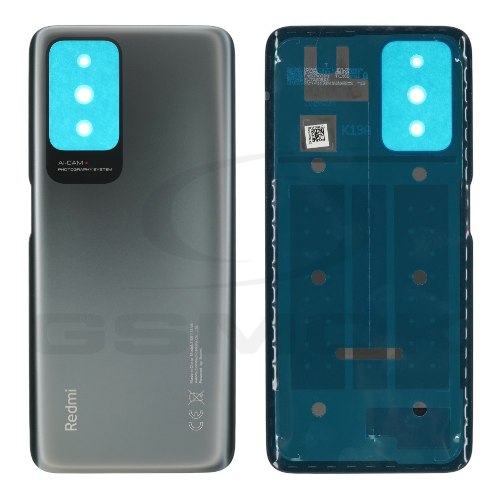 KLAPKA BATERII / OBUDOWA XIAOMI REDMI 10 SZARY 550500017F9X ORYGINAŁ SERVICE PACK