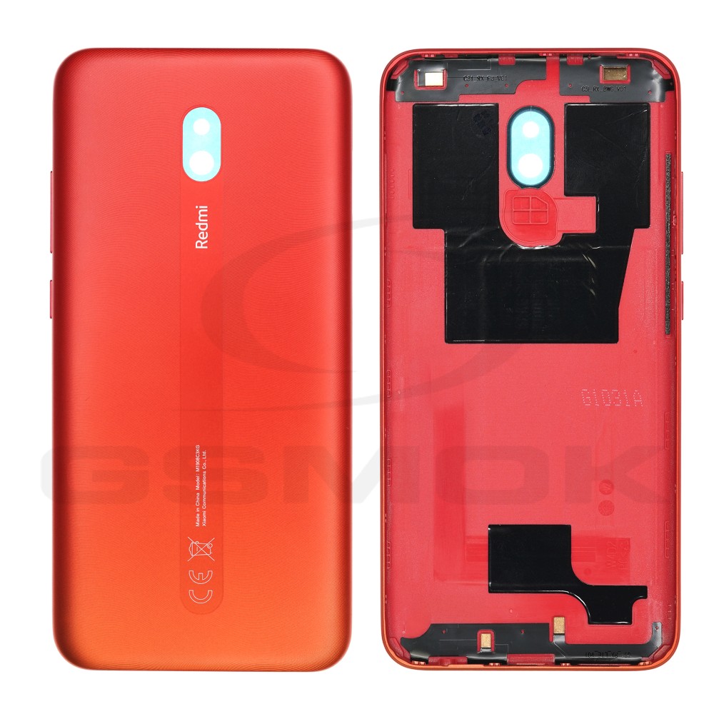 KLAPKA BATERII / OBUDOWA XIAOMI REDMI 8A CZERWONA 55050000154L ORYGINAŁ SERVICE PACK