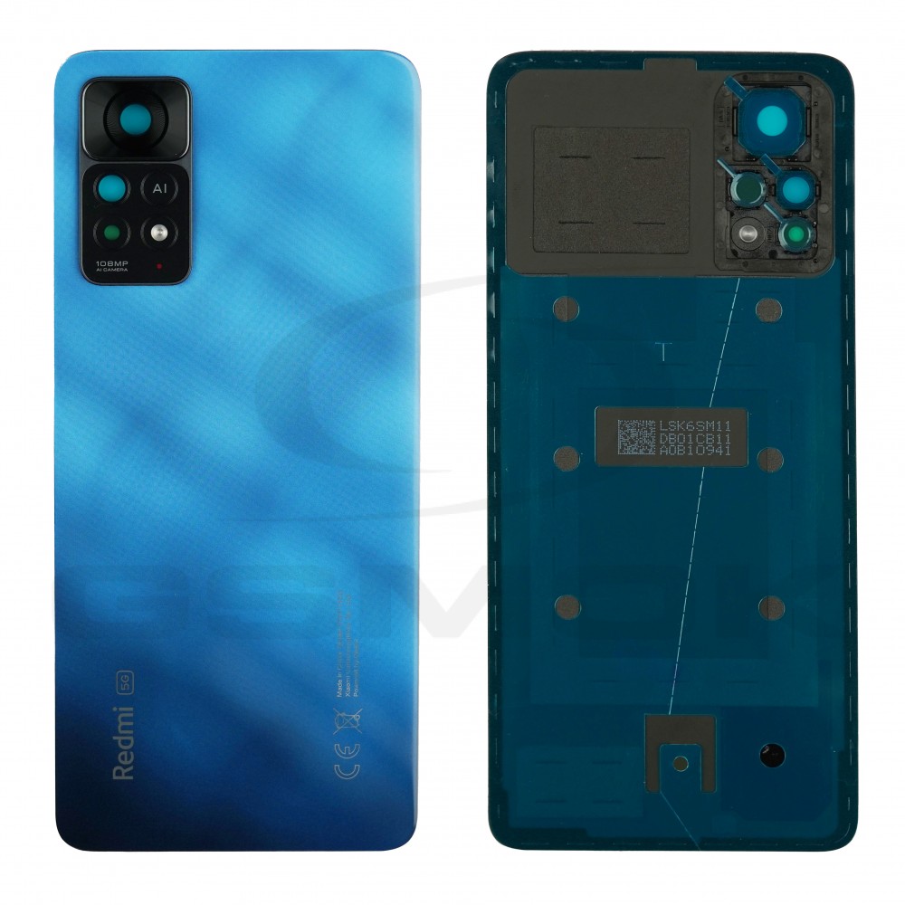 KLAPKA BATERII / OBUDOWA XIAOMI REDMI NOTE 11 PRO NIEBIESKA 5600050K6S00 5600050K6T00 ORYGINAŁ SERVICE PACK