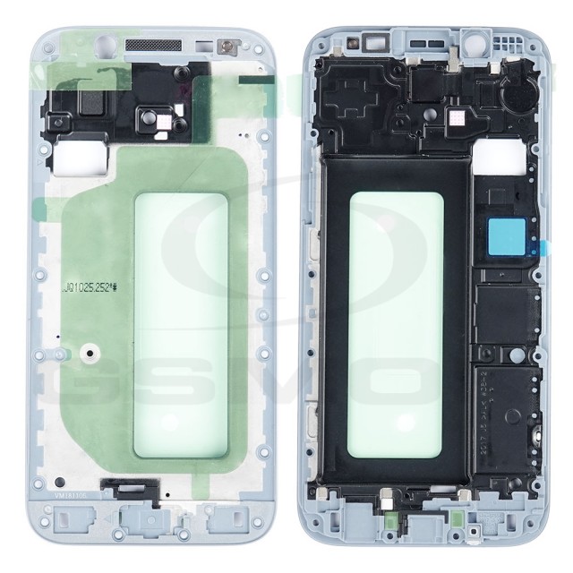 KORPUS / OBUDOWA PRZEDNIA SAMSUNG J530 GALAXY J5 2017 SREBRNY GH98-41314B ORYGINAŁ SERVICE PACK