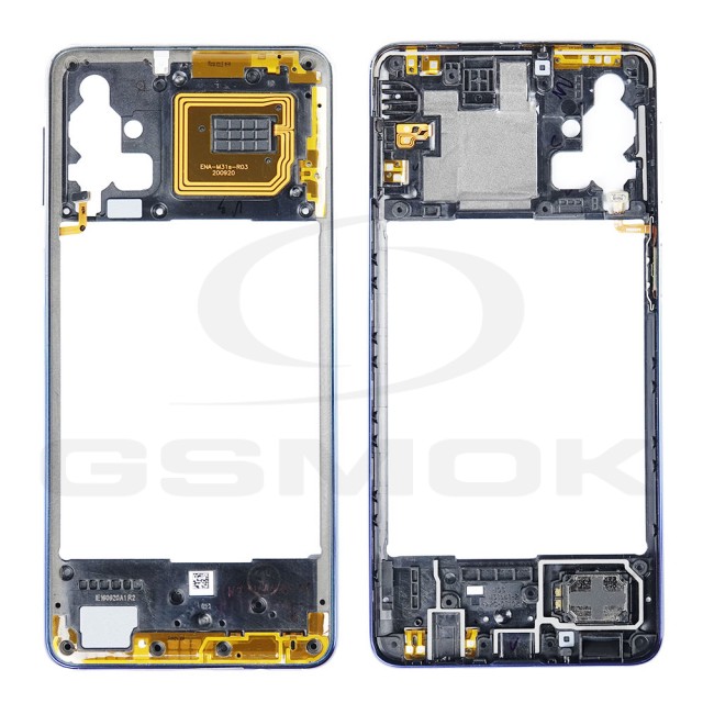 KORPUS / OBUDOWA PRZEDNIA SAMSUNG M317 GALAXY M31S NIEBIESKI GH97-25062B ORYGINAŁ SERVICE PACK