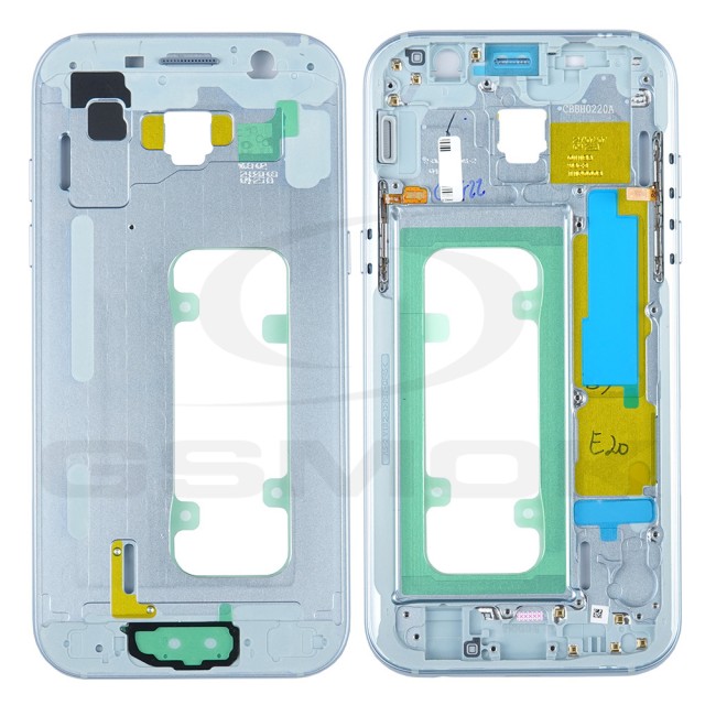 KORPUS SAMSUNG A520 GALAXY A5 2017 SILVER BLUE GH96-10623C ORYGINAŁ SERVICE PACK