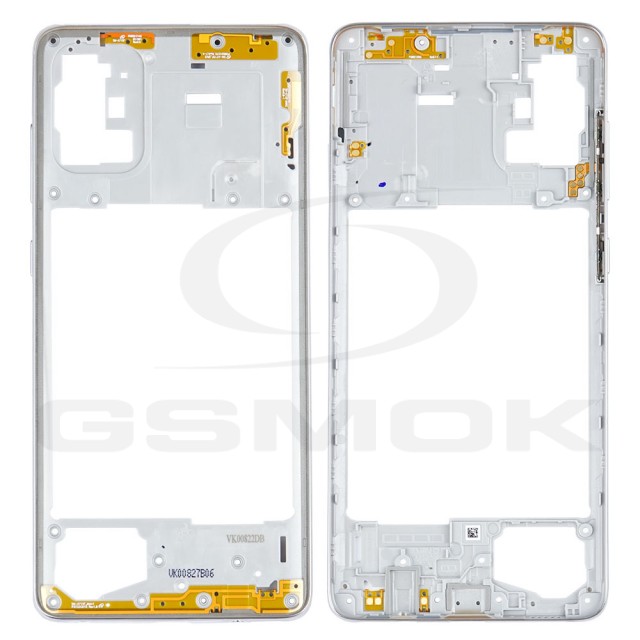 KORPUS SAMSUNG A715 GALAXY A71 SREBRNY GH98-44756B ORYGINAŁ SERVICE PACK