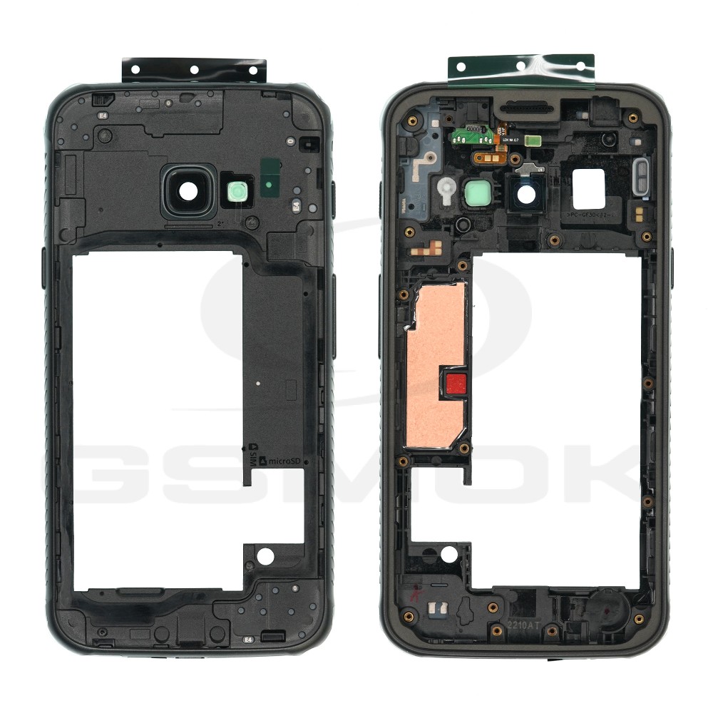 KORPUS SAMSUNG G390 GALAXY XCOVER 4 CZARNY GH98-41218A ORYGINAŁ SERVICE PACK