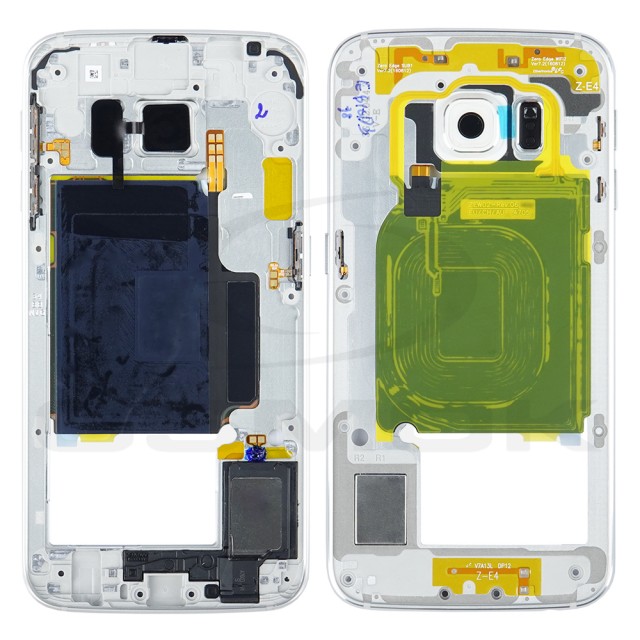 KORPUS SAMSUNG G925 GALAXY S6 EDGE BIAŁY GH96-08376B ORYGINAŁ SERVICE PACK