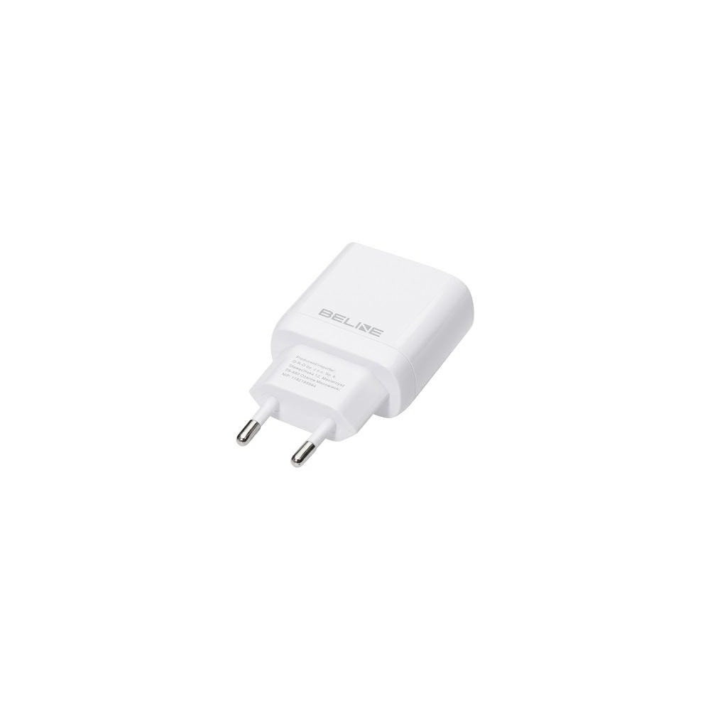 ŁADOWARKA SIECIOWA BELINE U66 USB-C 30W PD 3.0 GAN BIAŁA