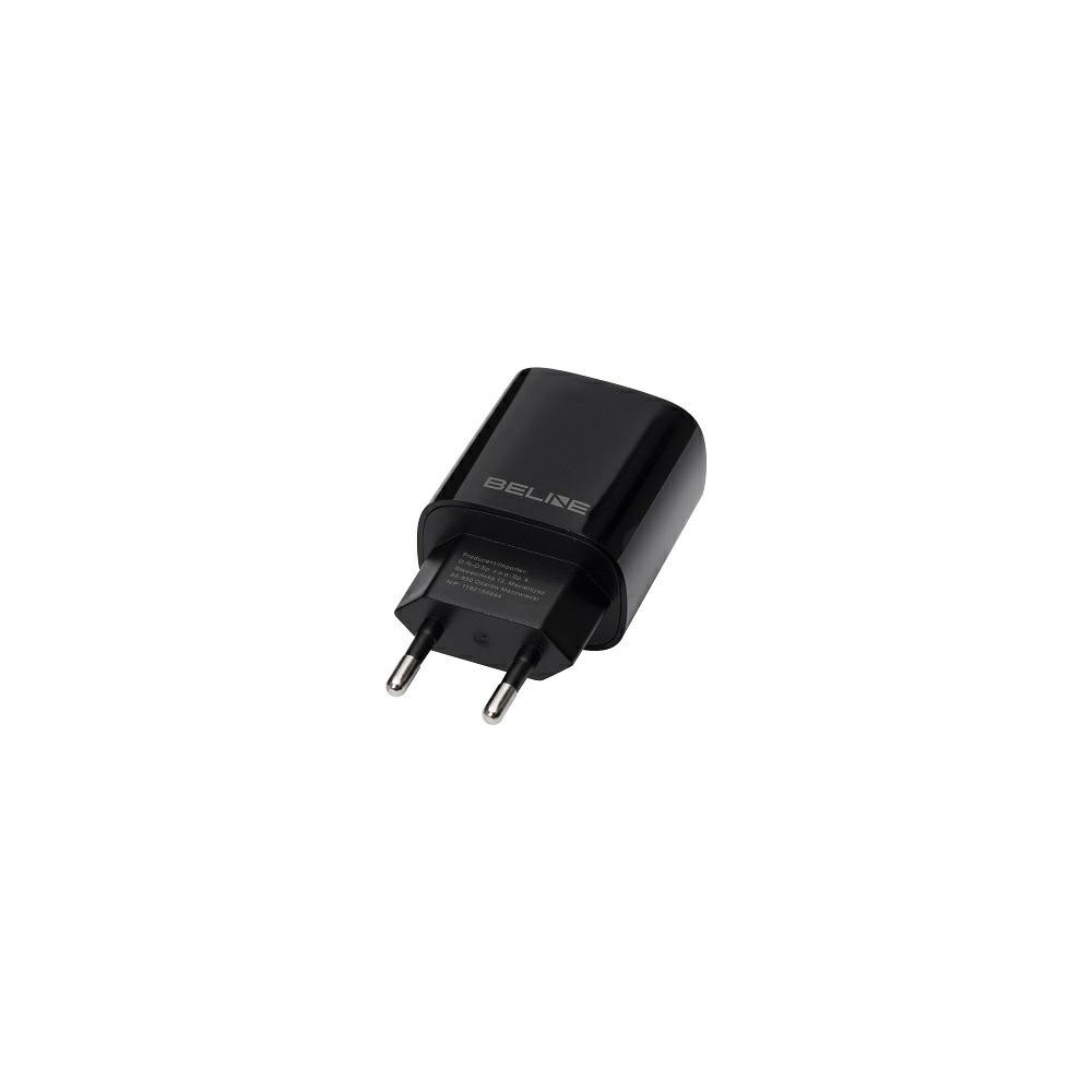 ŁADOWARKA SIECIOWA BELINE USB-C 20W PD 3.0 CZARNA
