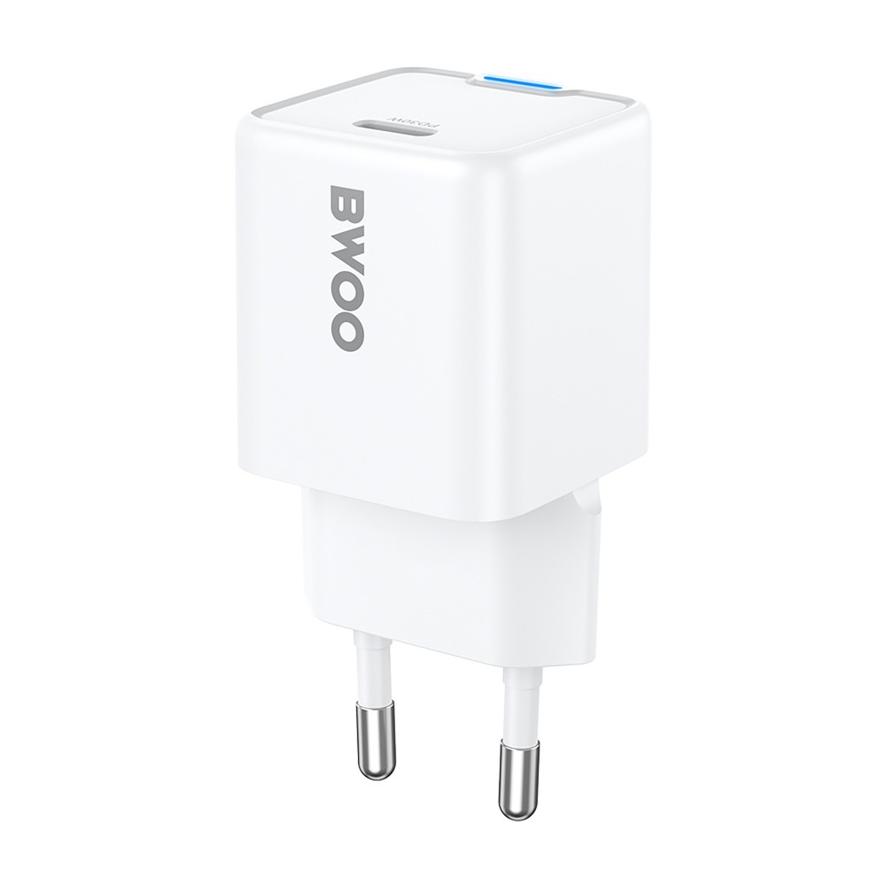 ŁADOWARKA SIECIOWA BWOO GAN 30W USB-C CDA211 BIAŁA