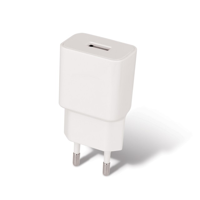 ŁADOWARKA SIECIOWA MAXLIFE 1A USB MXTC-01 BIAŁA