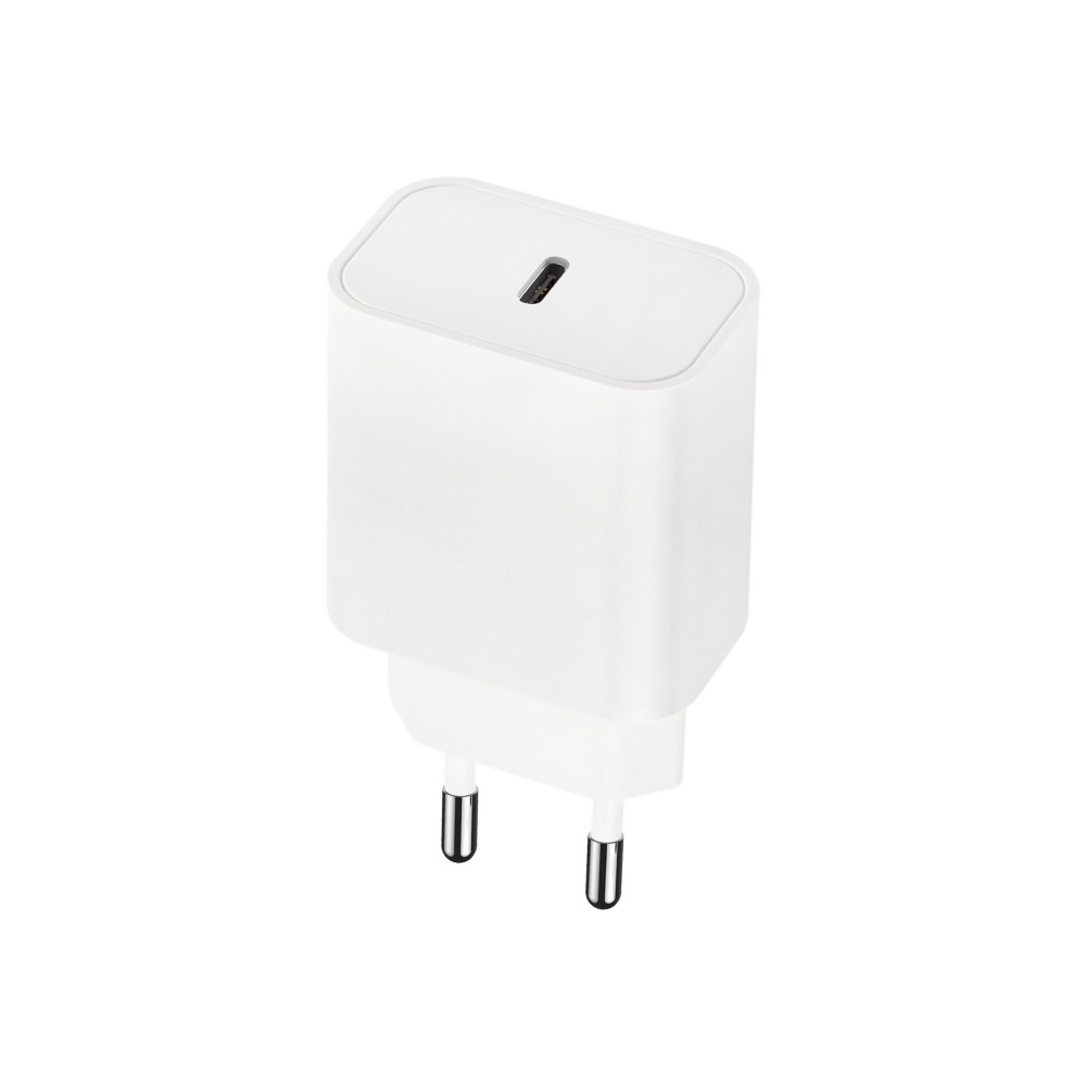 ŁADOWARKA SIECIOWA MAXLIFE USB-C MXTC-06 20W PD BIAŁA