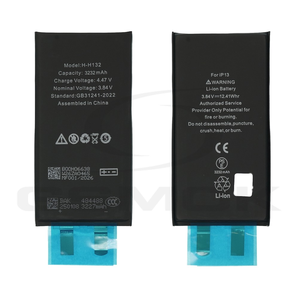 OGNIWO BATERII / BATERIA DO APPLE IPHONE 13 3227MAH