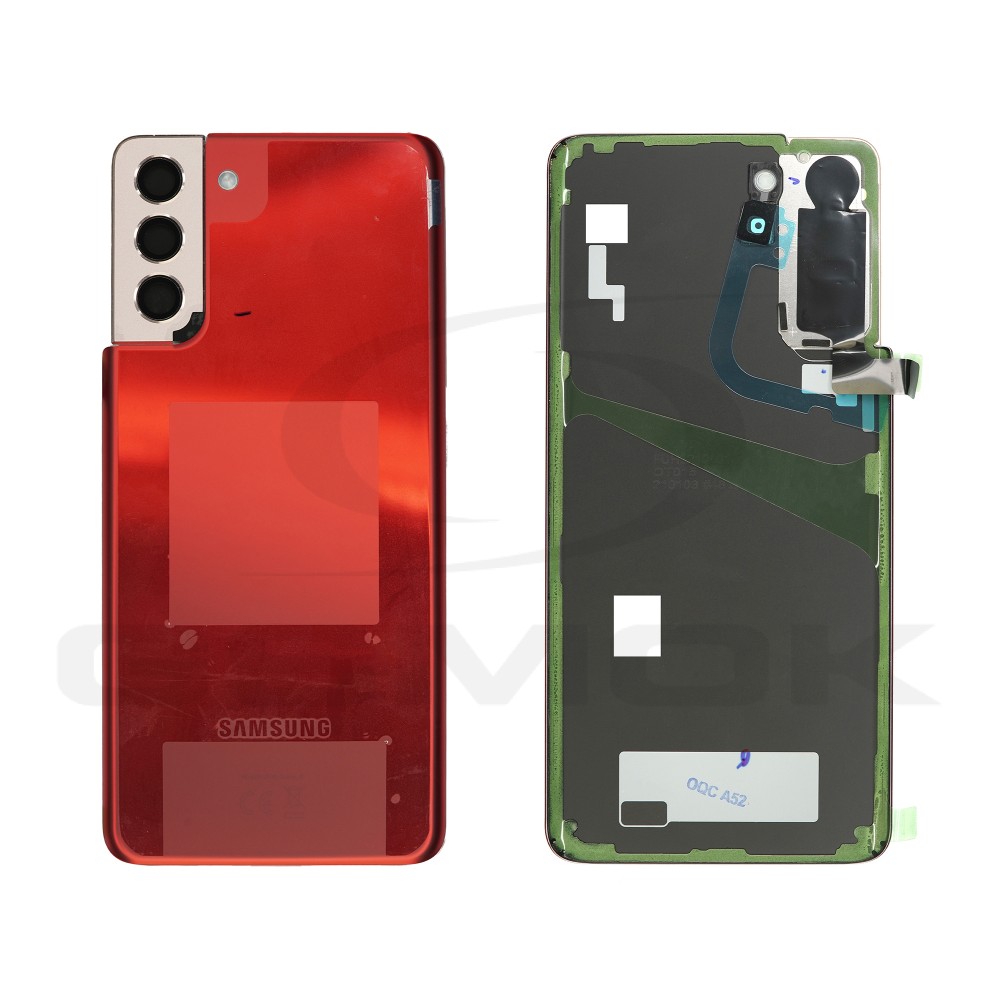 OUTLET KLAPKA BATERII SAMSUNG G996 GALAXY S21 PLUS CZERWONY GH82-24505G ORYGINAŁ SERVICE PACK