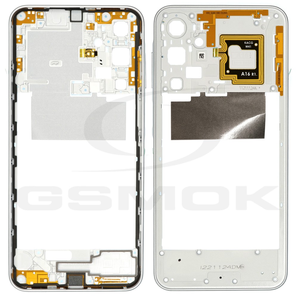 RAMKA ŚRODKOWA SAMSUNG A166 GALAXY A16 5G GH98-49821B SZARA [ORYGINAŁ]