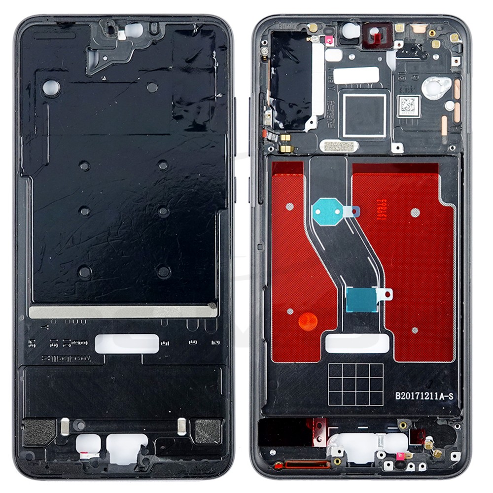 RAMKA Z KLEJEM DO LCD HUAWEI P20 PRO CZARNA
