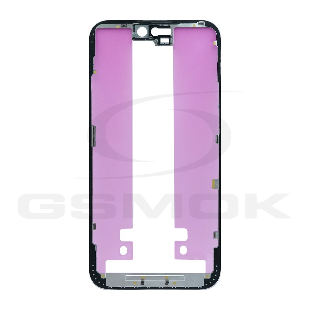 RAMKA Z KLEJEM DO LCD IPHONE 15 PLUS CZARNA