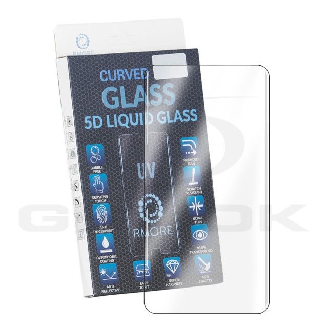 SAMSUNG G973 GALAXY S10 - LIQUID GLASS SZKŁO HARTOWANE 5D Z LAMPĄ UV