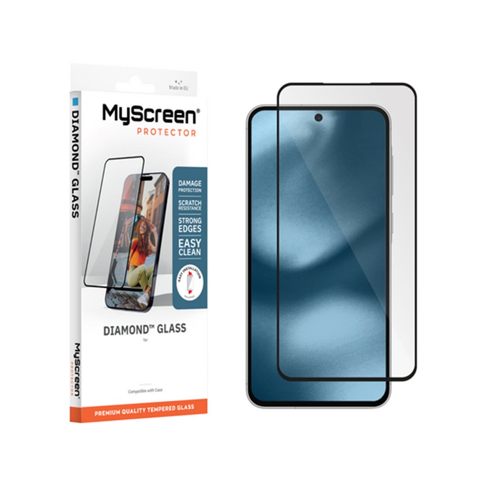SAMSUNG S928 GALAXY S24 ULTRA - MYSCREEN SZKŁO HARTOWANE DIAMOND GLASS NEW CZARNE 