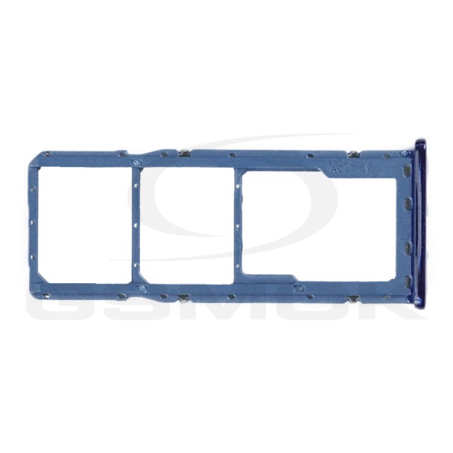 SZUFLADKA KARTY DUAL SIM SAMSUNG A750 GALAXY A7 2018 NIEBIESKA
