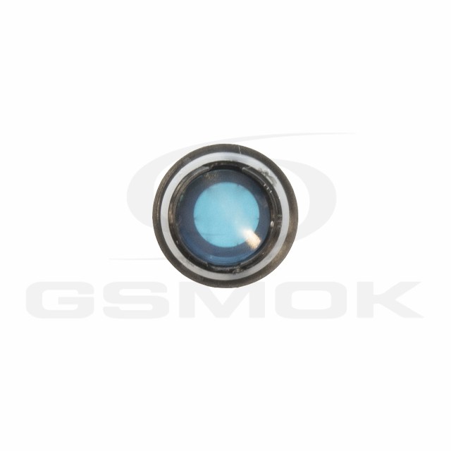 SZYBKA APARATU/KAMERY IPHONE 8 CZARNA Z RAMKĄ