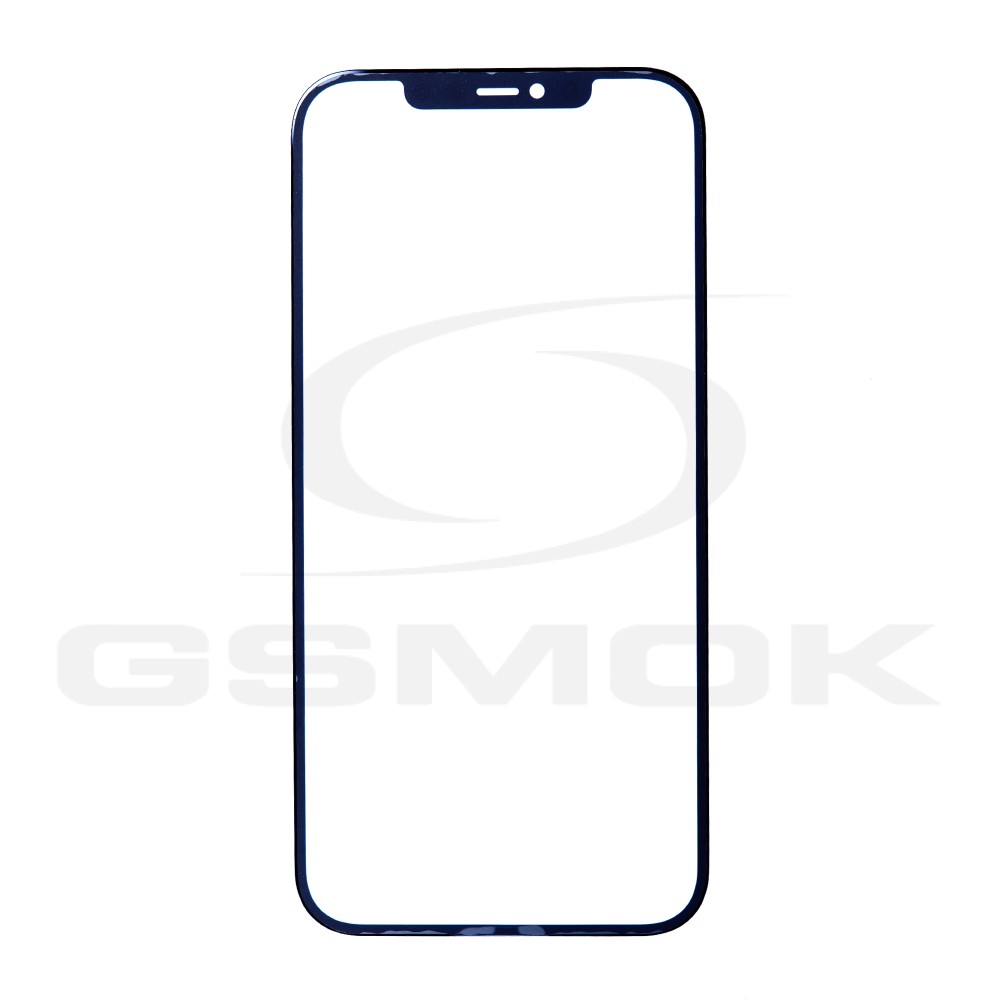 SZYBKA LCD IPHONE 12 / 12 PRO CZARNA Z KLEJEM OCA
