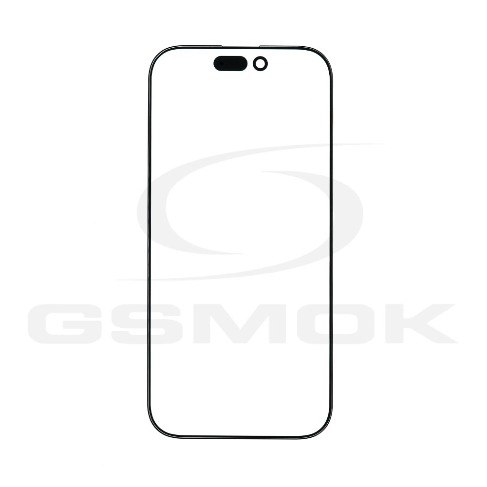 SZYBKA LCD IPHONE 16 PLUS CZARNA Z KLEJEM OCA G + OCA PRO