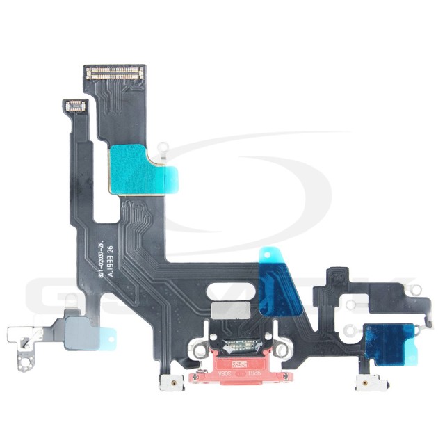 TAŚMA FLEX IPHONE 11 ZE ZŁĄCZEM ŁADOWANIA CZERWONA