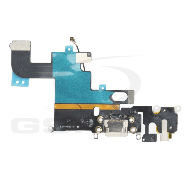 TAŚMA FLEX IPHONE 6 ZE ZŁĄCZEM ŁADOWANIA BIAŁA