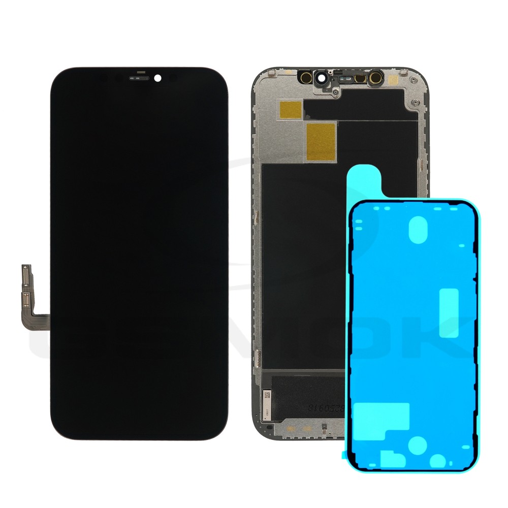 WYŚWIETLACZ LCD DO APPLE IPHONE 12 12 PRO OLED SOFT FHD IC MOVABLE Z TAŚMĄ KLEJĄCĄ