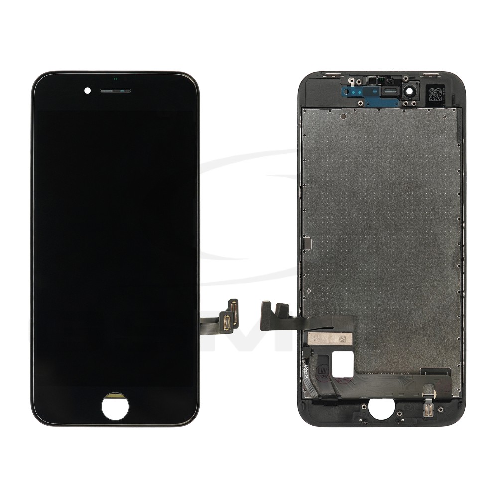WYŚWIETLACZ LCD + PANEL DOTYKOWY KOMPLET IPHONE 8 / SE 2020 / SE 2022 CZARNY REGENEROWANY
