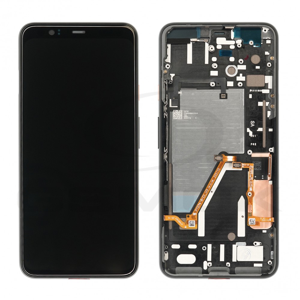 WYŚWIETLACZ LCD DO GOOGLE PIXEL 4 XL POMARAŃCZOWY 20GC200W0014 ORYGINAŁ SERVICE PACK