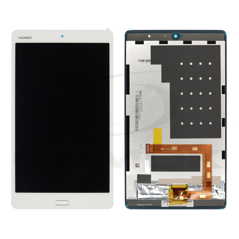 WYŚWIETLACZ LCD DO HUAWEI MEDIAPAD M3 LITE 8.0 BIAŁY 02351KPV ORYGINAŁ SERVICE PACK
