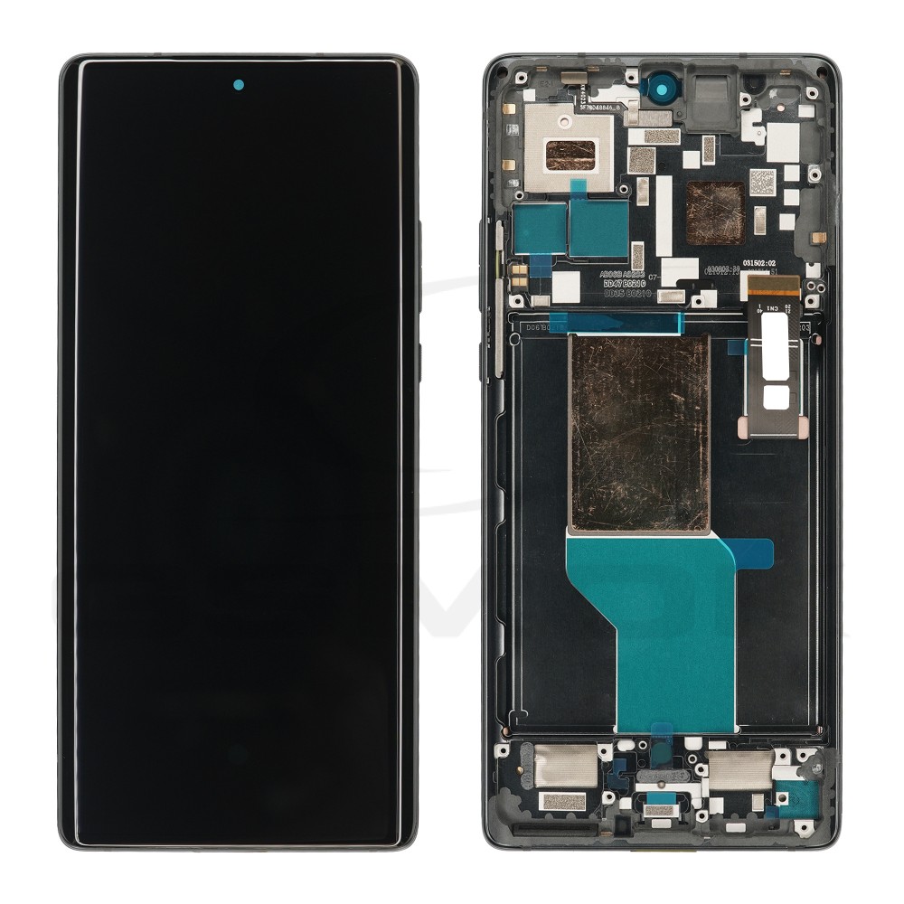 WYŚWIETLACZ LCD DO MOTOROLA EDGE 30 ULTRA Z RAMKĄ CZARNY 5D68C21452 5D68C21260 ORYGINAŁ SERVICE PACK