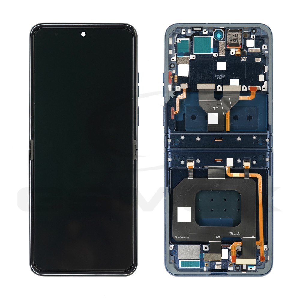 WYŚWIETLACZ LCD DO MOTOROLA RAZR 60 NIEBIESKI 5D68C29965 ORYGINAŁ SERVICE PACK