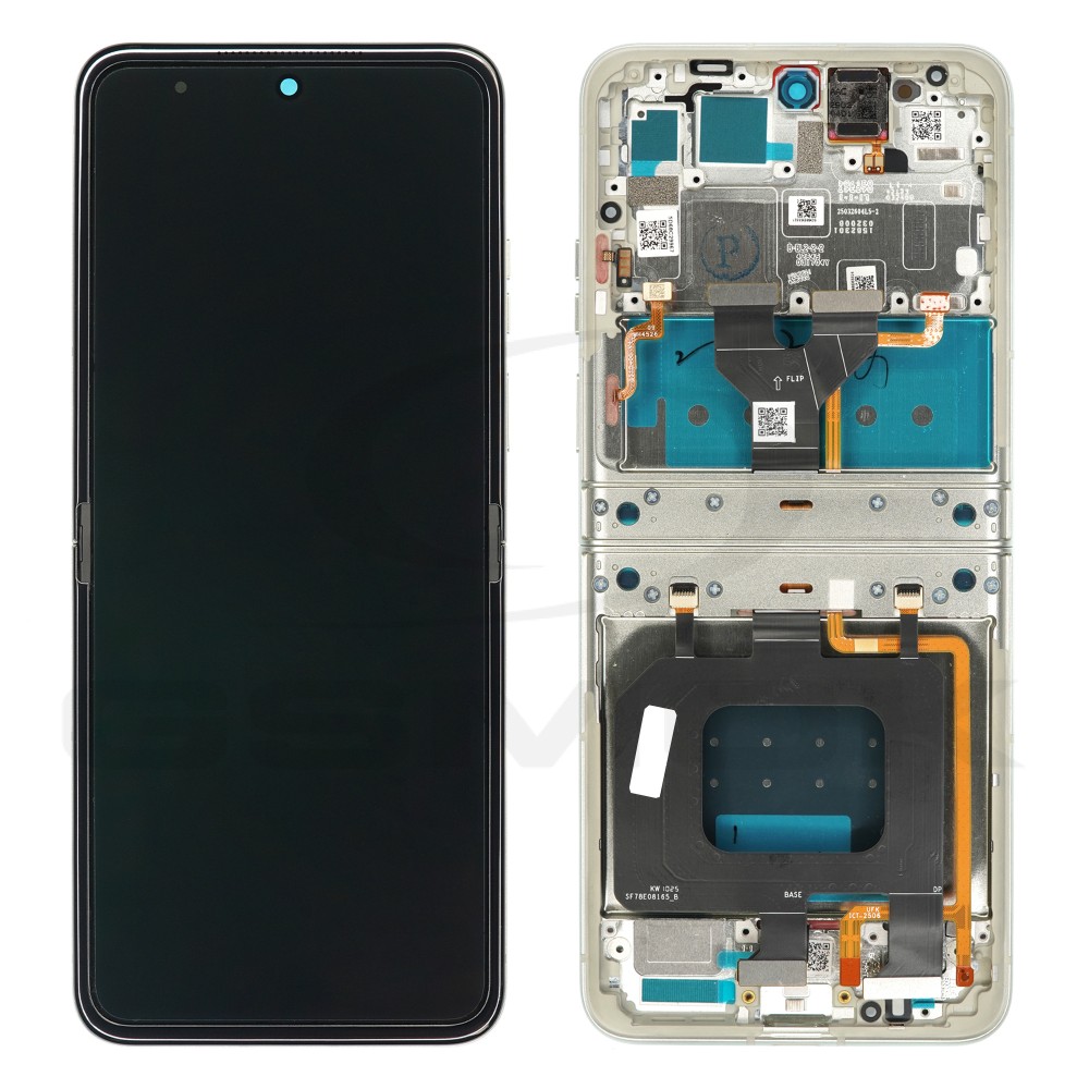 WYŚWIETLACZ LCD DO MOTOROLA RAZR 60 XT2553 SZARY Z RAMKĄ 5D68C29967 ORYGINAŁ SERVICE PACK