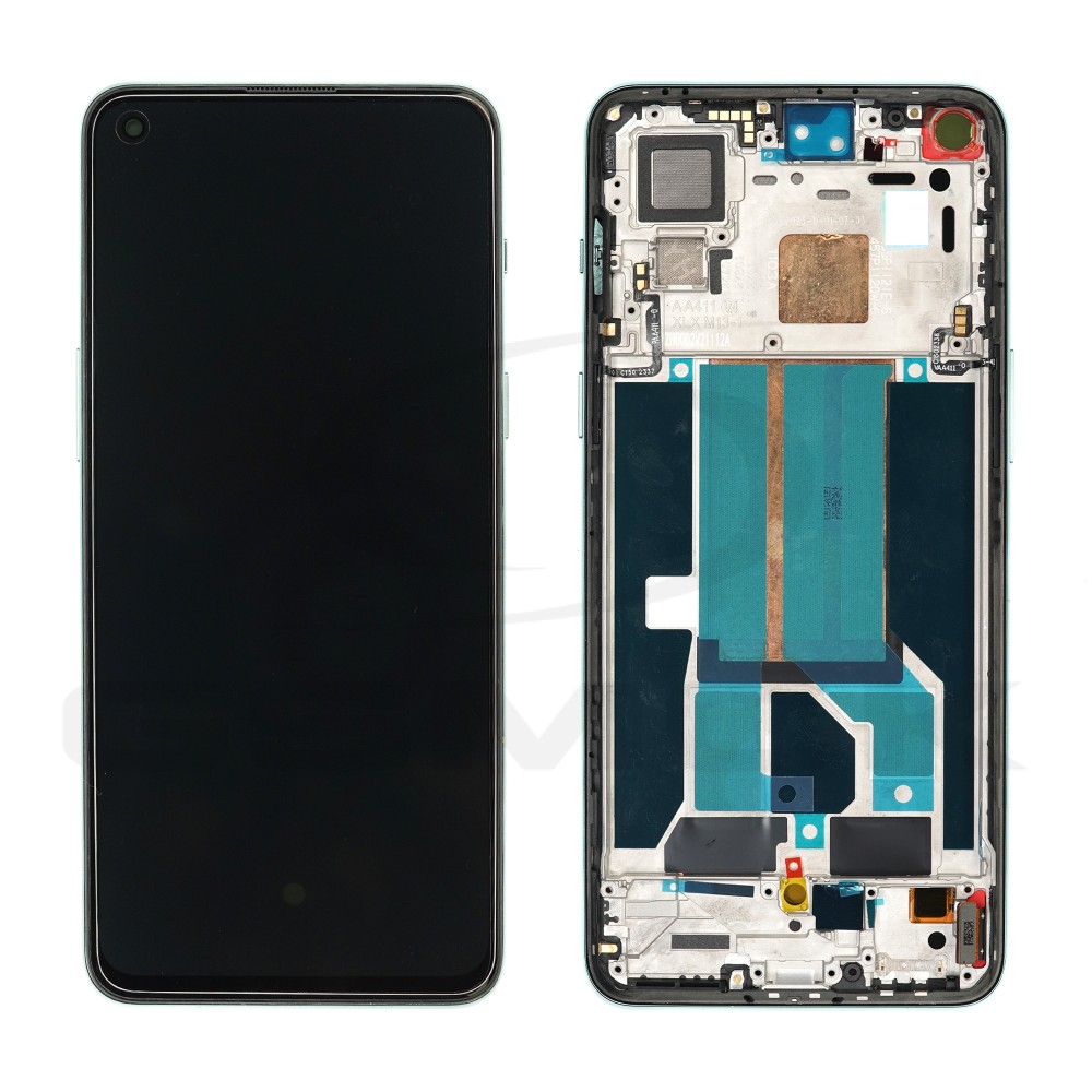WYŚWIETLACZ LCD DO ONEPLUS NORD 2 5G 2011100361 4907925 ZIELONY ORYGINAŁ SERVICE PACK