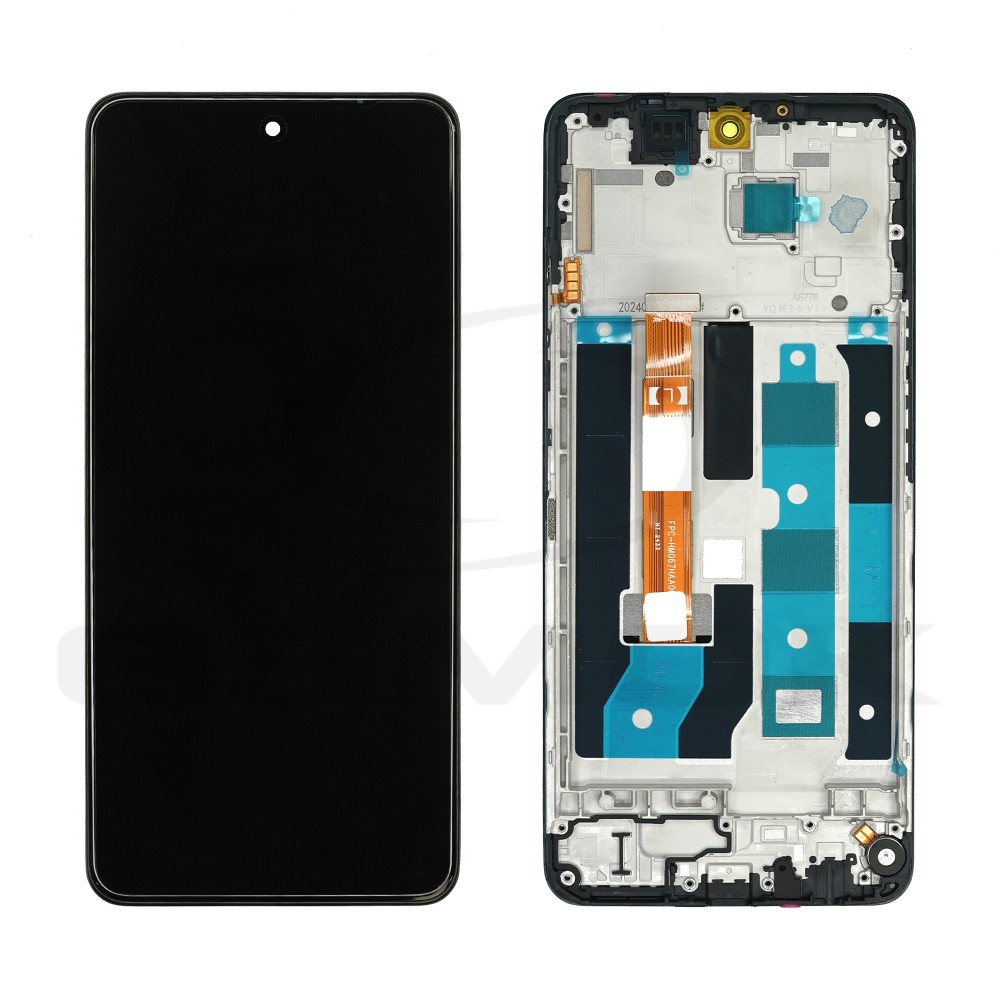 WYŚWIETLACZ LCD DO REALME 12X Z RAMKĄ RMX3997 RMX3993 621029000186 ORYGINAŁ SERVICE PACK