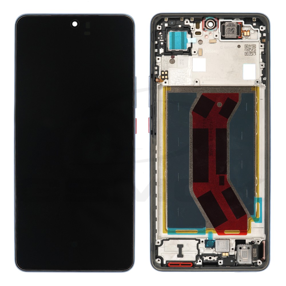 WYŚWIETLACZ LCD DO REALME GT 7T Z RAMKĄ NIEBIESKI 621029000575 ORYGINAŁ SERVICE PACK