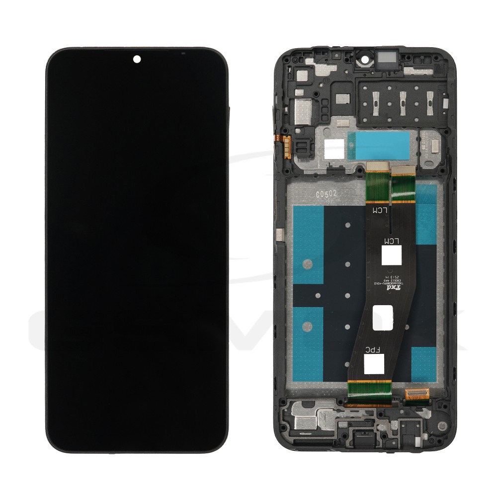 WYŚWIETLACZ LCD + PANEL DOTYKOWY KOMPLET SAMSUNG A145 GALAXY A14 Z RAMKĄ GH81-23540A GH81-23541A ORYGINAŁ SERVICE PACK