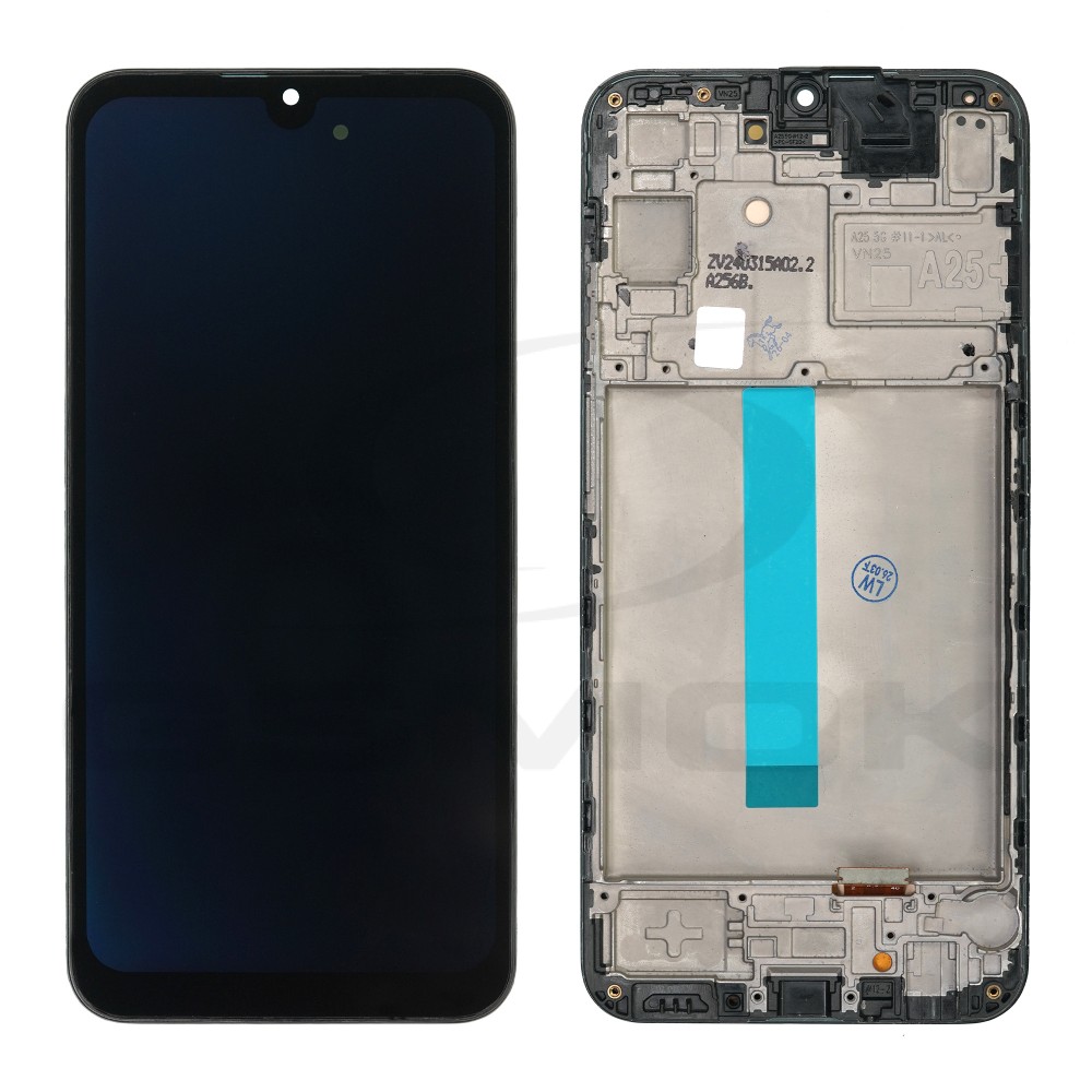 WYŚWIETLACZ LCD DO SAMSUNG A256 GALAXY A25 Z RAMKĄ [OLED SMALL SIZE]
