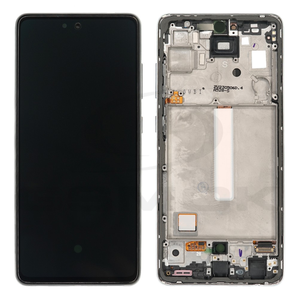 WYŚWIETLACZ LCD DO SAMSUNG A525 A526 GALAXY A52 BIAŁY Z RAMKĄ GH82-25752D GH82-25524D GH82-25526D GH82-25754D GH82-25602D ORYGINAŁ SERVICE PACK