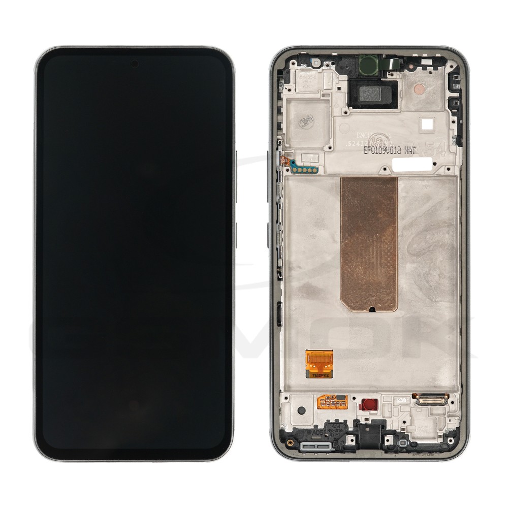 WYŚWIETLACZ LCD DO SAMSUNG A546 GALAXY A54 CZARNY Z RAMKĄ GH82-31231A  GH82-31232A GH82-31233A CZARNY/GRAFITOWY ORYGINAŁ SERVICE PACK