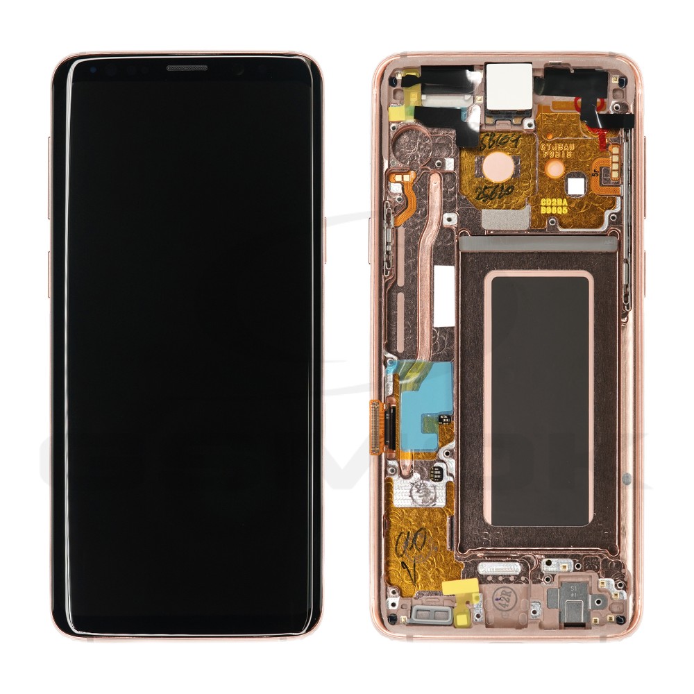 WYŚWIETLACZ LCD DO SAMSUNG G960 GALAXY S9 ZŁOTY Z RAMKĄ GH97-21696E GH97-21724E GH97-21697E ORYGINAŁ SERVICE PACK