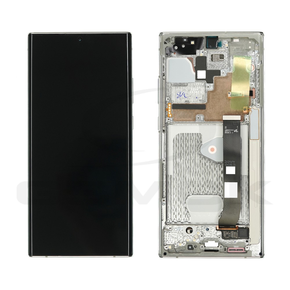 WYŚWIETLACZ LCD DO SAMSUNG N985 N986 GALAXY NOTE 20 ULTRA 5G BIAŁY Z RAMKĄ BEZ KAMERY GH82-31453C GH82-31454C GH82-31459C GH82-31460C GH82-31461C GH82-31458C GH82-31457C ORYGINAŁ SERVICE PACK