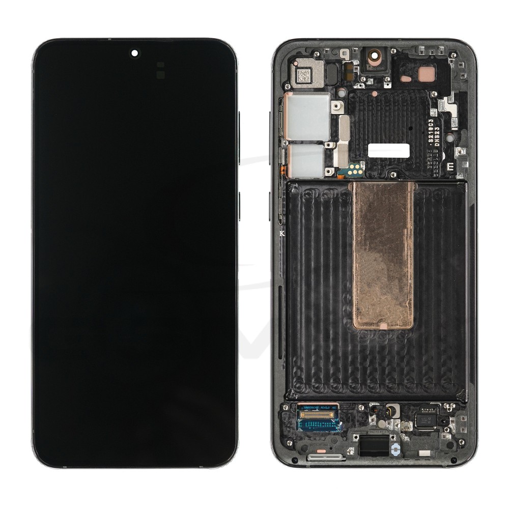WYŚWIETLACZ LCD DO SAMSUNG S916 GALAXY S23 PLUS CZARNY Z RAMKĄ GH82-30476A GH82-30477A GH82-30478A GH82-31123A ORYGINAŁ SERVICE PACK